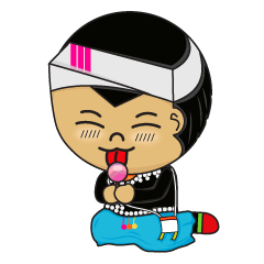 [LINEスタンプ] I am Lisu - Boy (V.1)