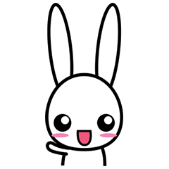 [LINEスタンプ] bunny Dの画像（メイン）