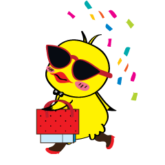 [LINEスタンプ] Beauty Duck