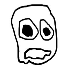 [LINEスタンプ] Face (There is no letter)3