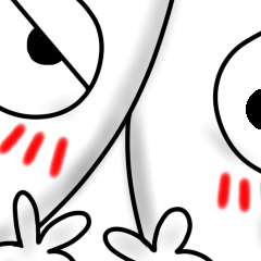 [LINEスタンプ] komyo  rabbit