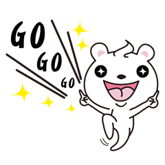 [LINEスタンプ] My little white cat  2.0