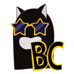 [LINEスタンプ] 黒猫の猫