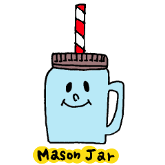 [LINEスタンプ] MASON-JAR