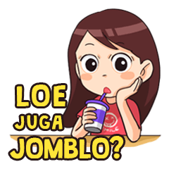 [LINEスタンプ] Jomblo Imut