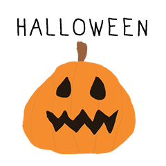 [LINEスタンプ] Halloween Pumpkins funnyの画像（メイン）