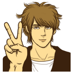 [LINEスタンプ] OMG Cool Guy 2