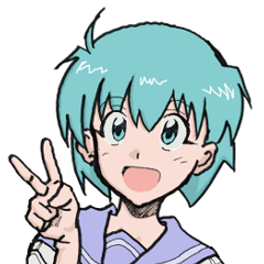 [LINEスタンプ] S子ちゃんとそのお友達スタンプ