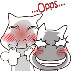 [LINEスタンプ] cat or dog V.2