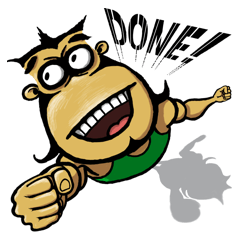 [LINEスタンプ] Linku..The ape man
