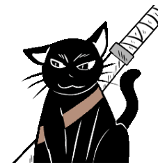 [LINEスタンプ] 黒い猫