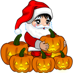 [LINEスタンプ] I'm Prize Halloween to New year special
