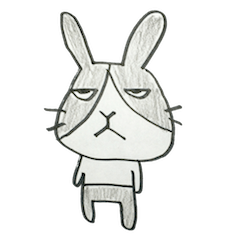 [LINEスタンプ] うさぎのらんまる