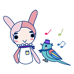 [LINEスタンプ] Boni and Jaduo