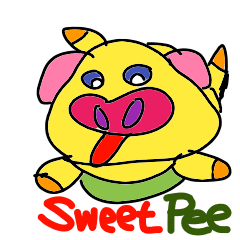 [LINEスタンプ] 超かわいいブタ面白い、お笑いとイルカ！