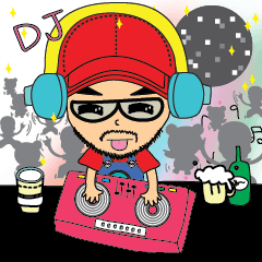 [LINEスタンプ] DJ BPM
