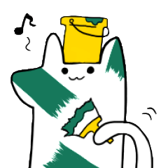 [LINEスタンプ] 猫らしきもの