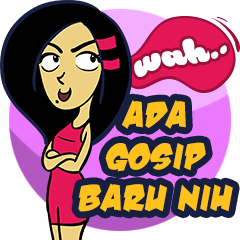 [LINEスタンプ] Miss Nayla : Curious Girl