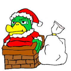 [LINEスタンプ] ばけカモ 第2弾 ーがーもの冬支度ー