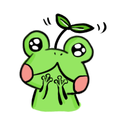 [LINEスタンプ] kero kero Frog