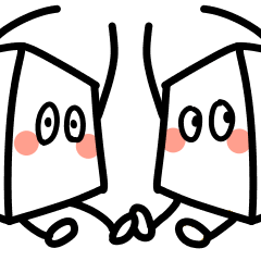 [LINEスタンプ] キューブくん2