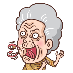 [LINEスタンプ] my Grandma(English ver.)
