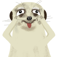 [LINEスタンプ] Meerkat family