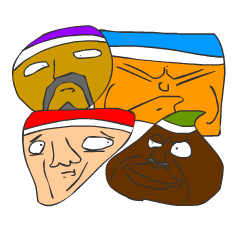 [LINEスタンプ] FACE OF HUMAN : FIRST FACE