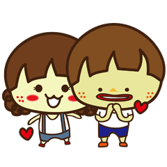 [LINEスタンプ] Stay melon Family (Japanese Version)