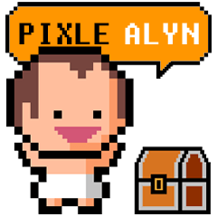 [LINEスタンプ] Pixel Alyn