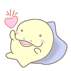 [LINEスタンプ] 我が家のジュゴン、セレナちゃん