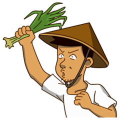 [LINEスタンプ] Petani Gaul