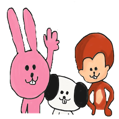 [LINEスタンプ] ぴょんと愉快な仲間たち