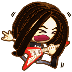 [LINEスタンプ] Little Rocker