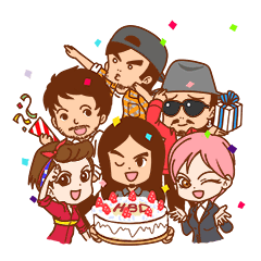 [LINEスタンプ] BananaMaxTV