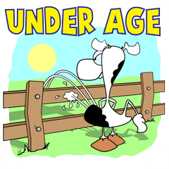 [LINEスタンプ] Underage