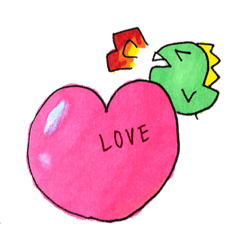 [LINEスタンプ] 珍獣コケェー‼︎