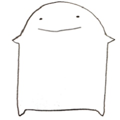 [LINEスタンプ] はんぺんが行く