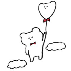 [LINEスタンプ] わたしのくまちゃん