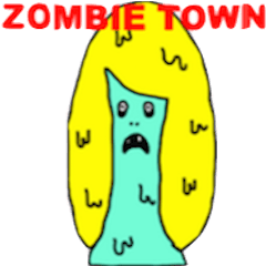 [LINEスタンプ] ZOMBIE TOWN