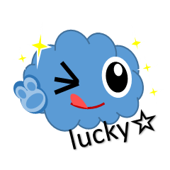 [LINEスタンプ] 雲のもこちゃん
