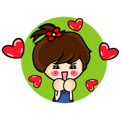 [LINEスタンプ] Fanny's happy hour