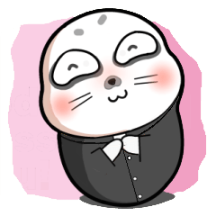 [LINEスタンプ] online greeting(seal dodo)