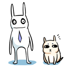 [LINEスタンプ] Daily Life of Bob and his dog