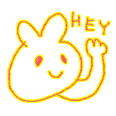 [LINEスタンプ] うさポヤン