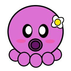 [LINEスタンプ] Octopet