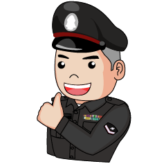 [LINEスタンプ] Newbie Police