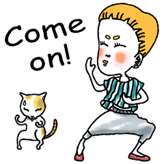 [LINEスタンプ] Mood and talk of Miss Ananas
