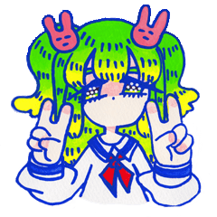 [LINEスタンプ] ヘルちゃんと愉快な仲間たち