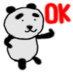 [LINEスタンプ] ザ・パンダ